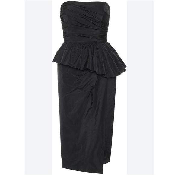 NWT MAX MARA Elegante Matteo Taffeta Silk Blend Midi Dress - Picture 3 of 10